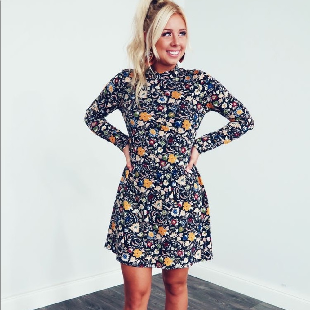 Hope’s Floral Print Dress